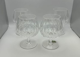 Set of 4 Waterford Crystal COLLEEN Large Brandy Glasses - £207.82 GBP