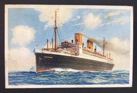 Vintage Postcard - Norddeutscher Lloyd “Stuttgart” Passenger Ship WB 1936 - $7.00