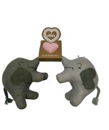 Hanging Elephants Hearts Hanging Decoration Made In India Nursery Baby Room - $352.04 MXN