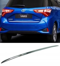 Toyota YARIS III, IV Chrome Trunk Trim - Tailgate Accent - Premium Car Rear Deta - £19.92 GBP