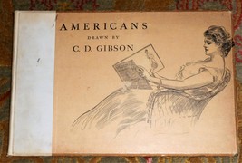 1901: Americans Drawn by C. D. Gibson - Charles Dana Gibson cartoons - £75.17 GBP