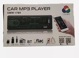 SWM-1789 1DIN Bluetooth Car Stereo MP3 Player In-Dash Audio Receiver, AM... - €8,05 EUR