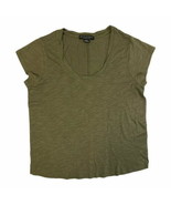 Social Standard By Sanctuary Women&#39;s Amber Scoop Neck Tee (Willow, XS) - $9.74