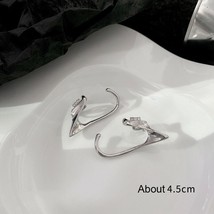 New Elf Ear Cuffs Piercing Earrings For Women Silver Color Punk Earcuff Tassel E - £10.38 GBP