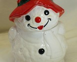Oxford Snowman Cookie Jar Mexico - $21.77