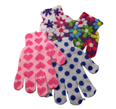 12 Pc Exfoliating Spa Bath Gloves Shower Soap  Clean Hygeine Ships from NY - £8.59 GBP