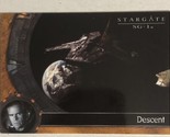Stargate SG1 Trading Card Vintage Richard Dean Anderson #10 Descent - $1.97