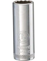 DeWALT DWMT74146OSP 12-Point Chrome SAE Deep Socket, 3/8 in. Drive 7/16 ... - $17.26