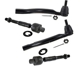 Steering Kit Inner Outer Tie Rods For Honda Civic DX EX GX 1.8L Rack Ends New - $82.58