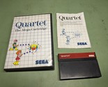 Quartet Sega Master System Complete in Box - $44.95