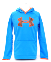 Under Armour Storm Blue Hooded Pullover Hoodie Youth Boy&#39;s XL NWT - $79.19