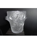 Lalique  Crystal Frosted  Champagne Ice Bucket - £2,319.82 GBP