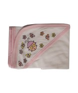 Bambini Terry Hooded Bath Towel (Pink) - £4.74 GBP