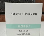 New Rodan + Fields RECHARGE DETOX MASK with Charcoal 50 mL / 1.69oz - $17.82