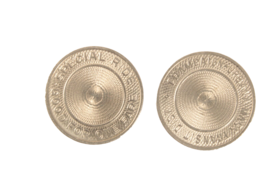 2 Champaign IL Special Bus Ride Tokens VGC Good For One Fare Vintage - $91.50 MXN