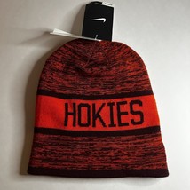 New Nike Reversable Virginia Tech Hokies Beanie Warm Hat - $14.85