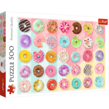 500 Piece Jigsaw Puzzles, Sweet Donuts, Colorful, Sprinkles and Frosted ... - $345.57 MXN