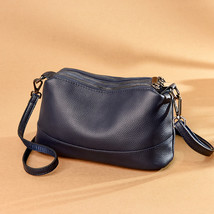 Genuine Leather Crossbody Bags For Women 2021 Trend Hand Bag Women&#39;s Branded Tre - £53.37 GBP