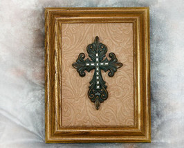 Inspirational Framed Cross 5x7 - £13.33 GBP