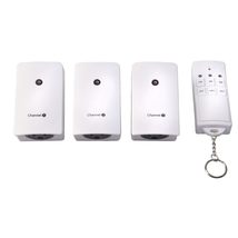 Woods 13569 White 3-Outlet Indoor Plug-In Wireless Remote Control 3 Pack - $40.03