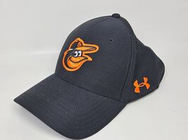Baltimore Orioles Under Armour Threadborn Hat Men's OSFA Black Orange MLB - $7.91