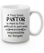 NEW Pastor Appreciation Mug 11 oz white ceramic hard to find impossible ... - $14.97 CAD