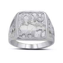 Sterling Silver Lucky Charm Ring - $661.96 MXN