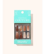 ABNY GLAMIFY GEMS &amp; CHARMS COUTURE 10 DAY WEAR 24 NAILS #NTCT04 COFFIN LONG - $148.93 MXN