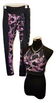 Science Themed - Yoga Workout Halter Top and Leggings Set - Medium - £112.08 GBP