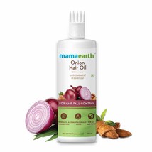 Mamaearth Onion Oil For Hair Regrowth &amp; Hair Fall Control, 250ml, (Pack of 1) - £14.90 GBP