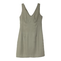 Vintage PJLA Womens Olive Green Sleeveless Lined Dress Size Small - £14.14 GBP