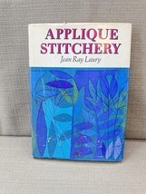 Appliqué Stitchery 1966 Jean Ray Laury Embroidery Quilt Patterns MCM Art... - €12,33 EUR