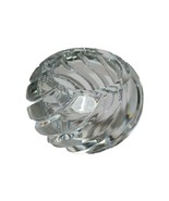 Vintage Gorham Leaded Crystal Swirl Candle Votive Light Holder 2.75&quot; Han... - $13.85