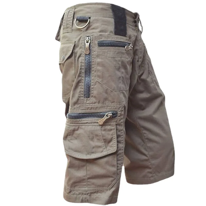 Cargo Shorts Men Cool Summer Hot Sale Cotton Casual Men Short Pants  Clothing Co - £182.86 GBP
