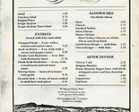 Gambrinus Beer Bar Menu Congress Ave Austin Texas 1980&#39;s - $21.78