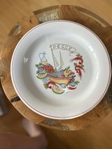 Ceramic Decorative Dinner Plate with Fish and Seafood Design - €10,20 EUR Ceramic Decorative Dinner Plate with Fish and Seafood Design - €10,20 EUR