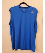 Reebok activchill Blue Mens Gym Training Vest SIZE LARGE - £18.02 GBP