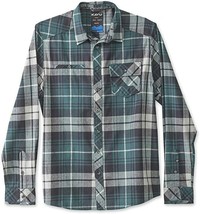 KAVU Douglas Mens Shirt - Spruce - Small - $29.05