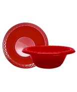 Highmark® Plastic Bowls, 12 oz, Red, Pack Of 125 - €11,03 EUR