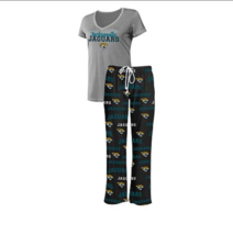 Nfl Sports Women Fairway Pajamas Jaguars - £23.91 GBP