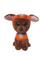 TY Beanie Boo Paw Patrol Zuma Orange Dog Stuffed Animal Plush 6.5&quot; - $295.86 MXN