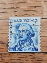 US Stamp George Washington 5c Used 1304 - $0.99