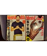 Men&#39;s Health Magazine, 2 issues, 2018 - $186.56 MXN