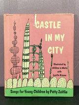 1968 Castle in my City by Patty Zeitlin w DJ Vintage inscribed  Book - £7.65 GBP