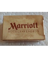 VTG MARRIOTT HOTEL RESORTS FACE &amp; BODY FRENCH MILLED SOAP BAR IN BOX Day... - £7.78 GBP