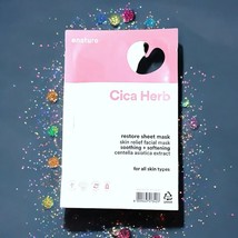 ENATURE Cica Herb Restore Sheet Mask Brand New In Package - $188.30 MXN