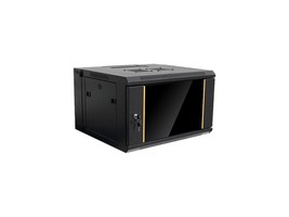 iStarUSA WMZ655-KBR1U 6U 550mm Depth Swing-out Wallmount Server Cabinet ... - $276.99