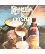 1987 Kahlua And Cream Coffee Liqueur Advertisement Vintage Distillery HM2S - €21,25 EUR