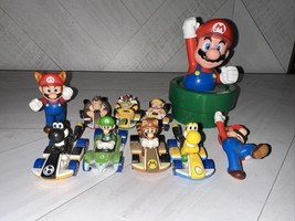 Super Mario lot, includes action figures, Bluetooth Speaker , Tomy &amp; Hot wheels - £36.14 GBP