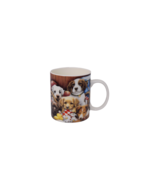 Burton + Burton Country Pups Ceramic Coffee Mug Cup Puppy Dogs - $150.34 MXN